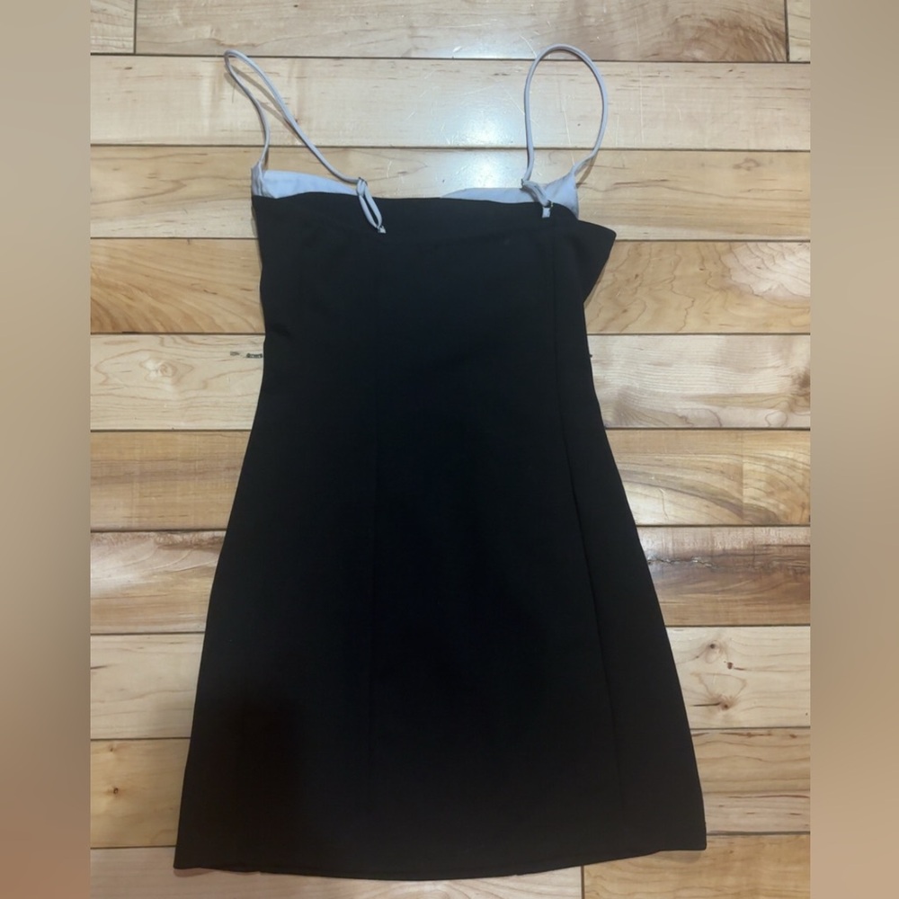 ASOS BLACK AND WHITE MINI DRESS - Picture 5 of 6